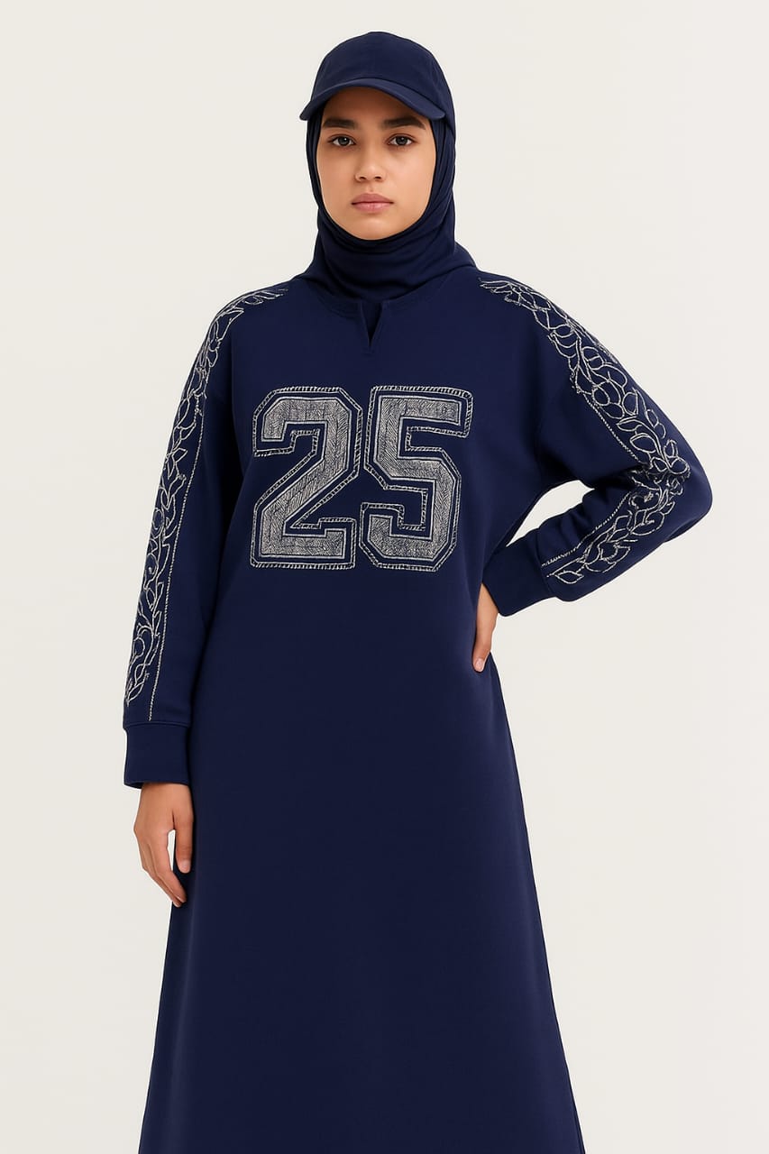 Gambar T-shirt blue number